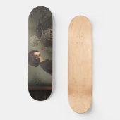 Liefde en dood persoonlijk skateboard (Voorkant)