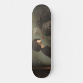 Liefde en dood persoonlijk skateboard (Voorkant)