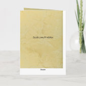 Liefde en een Goede Advocaat Bedankkaart (Achterkant)