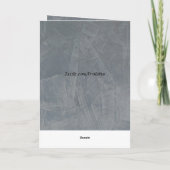 Liefde en een goede advocaat bedankkaart (Achterkant)