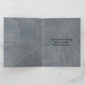 Liefde en een goede advocaat groot bedankkaart (Binnen)