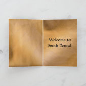 Liefde en een Goede Tandarts Feestdagen Kaart (Binnen)