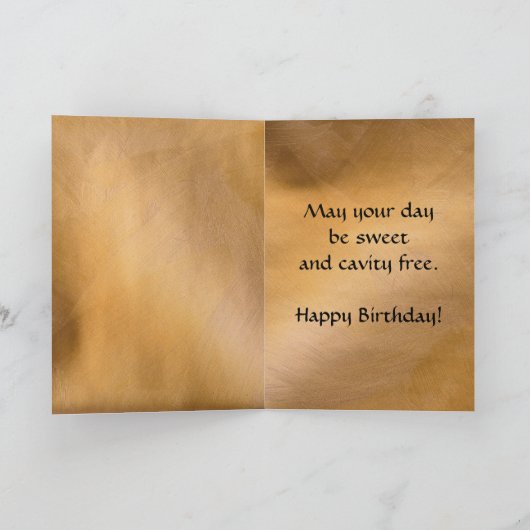 Liefde en een goede tandarts kaart (Binnen)