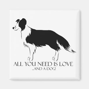Liefde en een hond magneet
