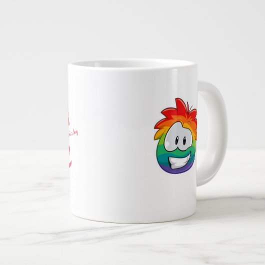 Liefde en een hond Mok (Voorkant rechts)