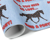 Liefde en een Pony Cadeaupapier (Rol Hoek)