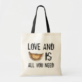 Liefde en Empanadas is alles wat je nodig hebt Tote Bag (Voorkant)
