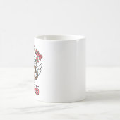 Liefde en espresso koffiemok (Center)