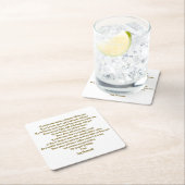 Liefde en geest kartonnen onderzetters (Insitu)