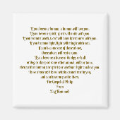 Liefde en geest magneet (Voorkant)