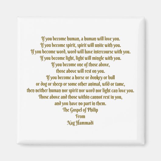 Liefde en geest magneet (Voorkant)