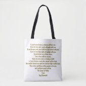 Liefde en geest tote bag (Voorkant)