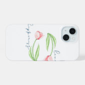 Liefde en Geluk iPhone 15 Case (Achterkant horizontaal)