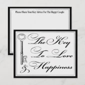 Liefde en geluk Zeer belangrijk Advies Weddenschap (Voorkant / Achterkant)