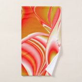 Liefde en Goud Abstract 3D Rainbowart Bad Handdoek (Handdoek)