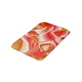 Liefde en Goud Abstract 3D Rainbowart Badmat (Gekanteld)
