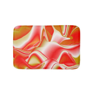 Liefde en Goud Abstract 3D Rainbowart Badmat