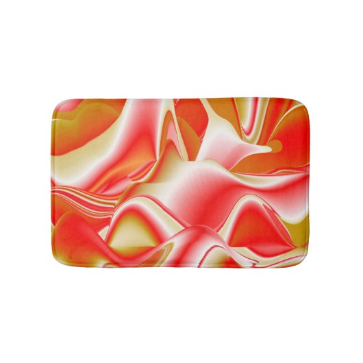 Liefde en Goud Abstract 3D Rainbowart Badmat (Voorkant)