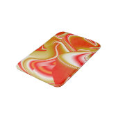 Liefde en Goud Abstract 3D Rainbowart Badmat (Gekanteld)