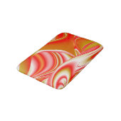 Liefde en Goud Abstract 3D Rainbowart Badmat (Gekanteld)