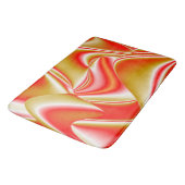 Liefde en Goud Abstract 3D Rainbowart Badmat (Gekanteld)