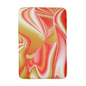 Liefde en Goud Abstract 3D Rainbowart Badmat (Voorkant Verticaal)