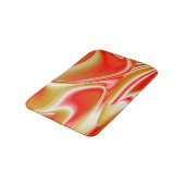Liefde en Goud Abstract 3D Rainbowart Badmat (Gekanteld)
