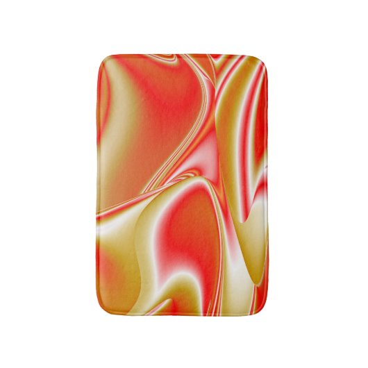 Liefde en Goud Abstract 3D Rainbowart Badmat (Voorkant Verticaal)