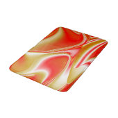 Liefde en Goud Abstract 3D Rainbowart Badmat (Gekanteld)