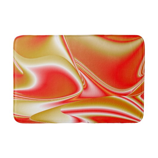 Liefde en Goud Abstract 3D Rainbowart Badmat (Voorkant)