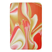 Liefde en Goud Abstract 3D Rainbowart Badmat (Voorkant Verticaal)