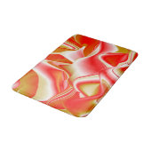 Liefde en Goud Abstract 3D Rainbowart Badmat (Gekanteld)