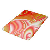 Liefde en Goud Abstract 3D Rainbowart Badmat (Gekanteld)
