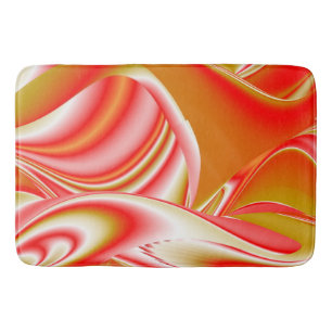 Liefde en Goud Abstract 3D Rainbowart Badmat