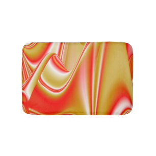 Liefde en Goud Abstract 3D Rainbowart Badmat