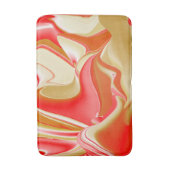 Liefde en Goud Abstract 3D Rainbowart Badmat (Voorkant Verticaal)