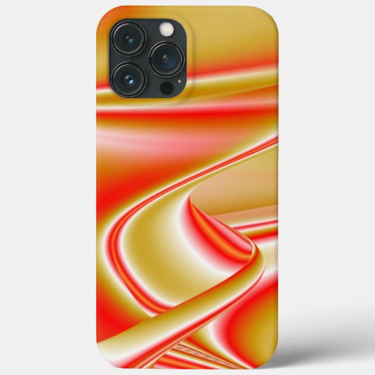 Liefde en Goud Abstract 3D Rainbowart Case-Mate iPhone Case (Achterkant)