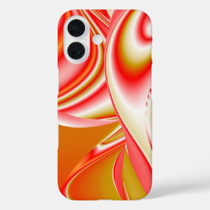 Liefde en Goud Abstract 3D Rainbowart iPhone 16 Hoesje