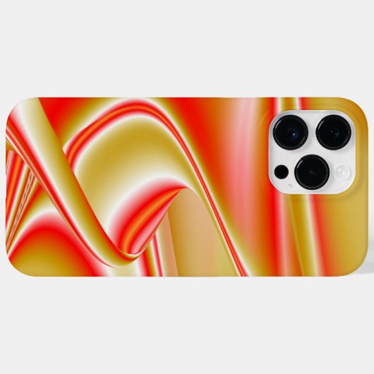 Liefde en Goud Abstract 3D Rainbowart Case-Mate iPhone Case (Achterkant (horizontaal))