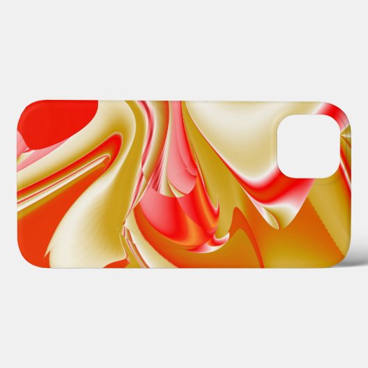 Liefde en Goud Abstract 3D Rainbowart Case-Mate iPhone Case (Achterkant (horizontaal))