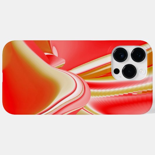 Liefde en Goud Abstract 3D Rainbowart Case-Mate iPhone Case (Achterkant (horizontaal))