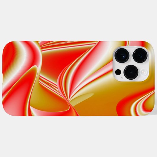 Liefde en Goud Abstract 3D Rainbowart Case-Mate iPhone Case (Achterkant (horizontaal))