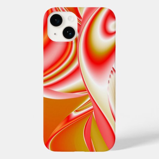 Liefde en Goud Abstract 3D Rainbowart Case-Mate iPhone Case (Achterkant)