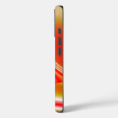 Liefde en Goud Abstract 3D Rainbowart Case-Mate iPhone Case (Achterkant / Links)