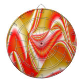 Liefde en Goud Abstract 3D Rainbowart Dartbord (Voorkant)