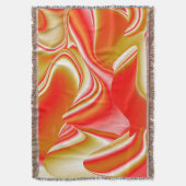 Liefde en Goud Abstract 3D Rainbowart Deken (Voorkant Verticaal)