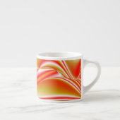 Liefde en Goud Abstract 3D Rainbowart Espresso Kop (Rechts)