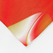 Liefde en Goud Abstract 3D Rainbowart Fleece Deken (Hoek)
