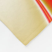 Liefde en Goud Abstract 3D Rainbowart Fleece Deken (Hoek)