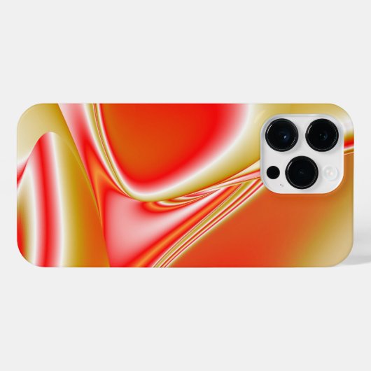 Liefde en Goud Abstract 3D Rainbowart iPhone Hoesje (Achterkant horizontaal)